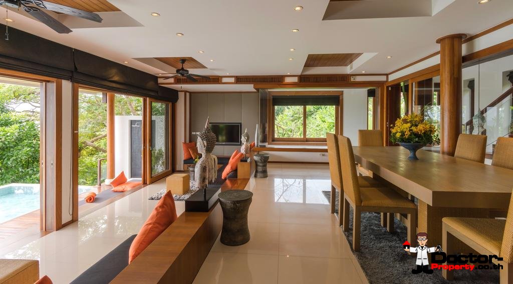 4 Bedroom Sea View Villa Malisa - Baan Thai Surin Hill - Surin Beach - Phuket West - for sale
